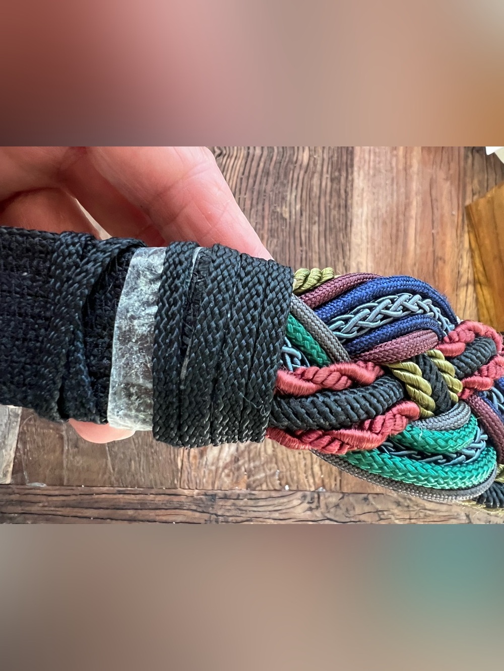 Braided Multicolor Belt - - Picture 9 of 9